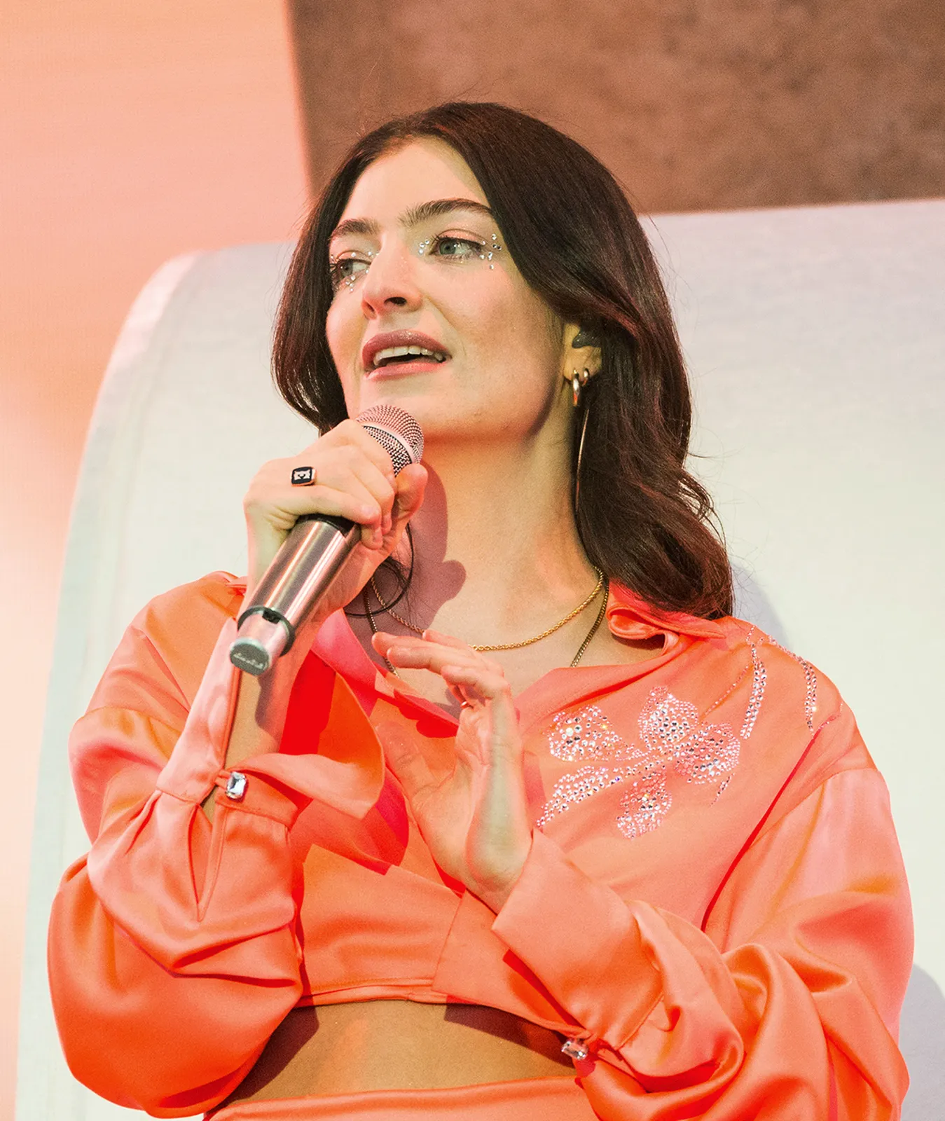 Lorde live on tour